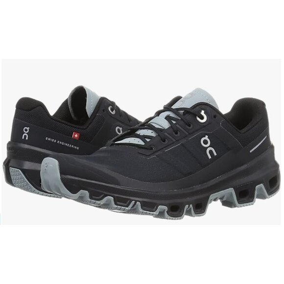 On Running Shoes - ON RUNNING On Cloud Cloudventure 3.0 Running Shoe Sneakers Black Cobble Women 10